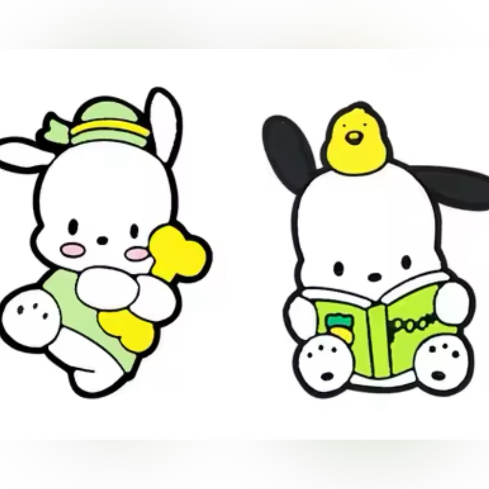 Pochacco CROCS Shoe charm 2 piece